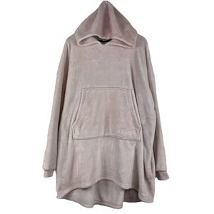 The Comfy Original Hoodie Blanket One Size Fits All Wearable Blanket Pastel Pink